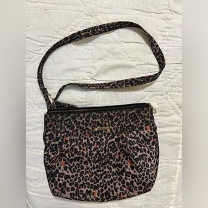 Travelon crossbody bag with security features